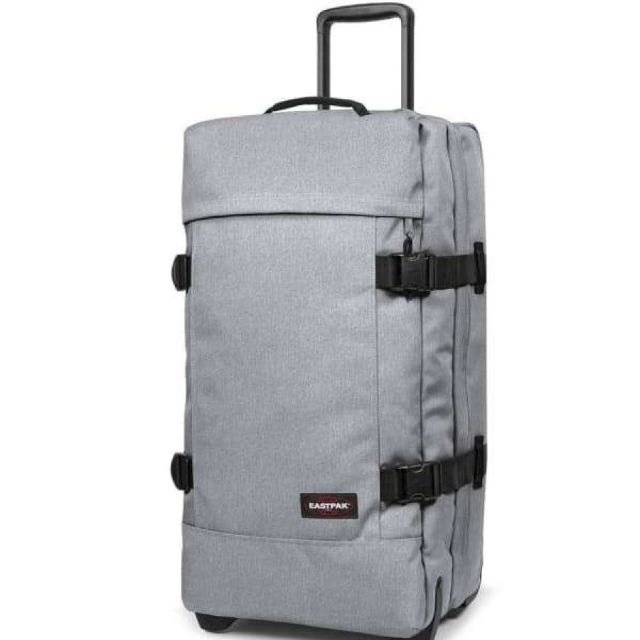 Sacs De Voyage A Roulettes * | Sacs De Voyage A Roulettes Eastpak Tranverz M Sunday Grey 22 Gris