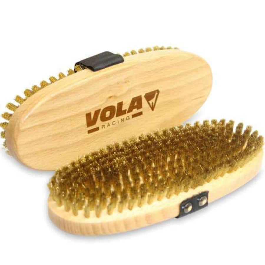 Brosses A Farter * | Brosses A Farter Vola Brosse Ovale Racing Bronze 23 Marron