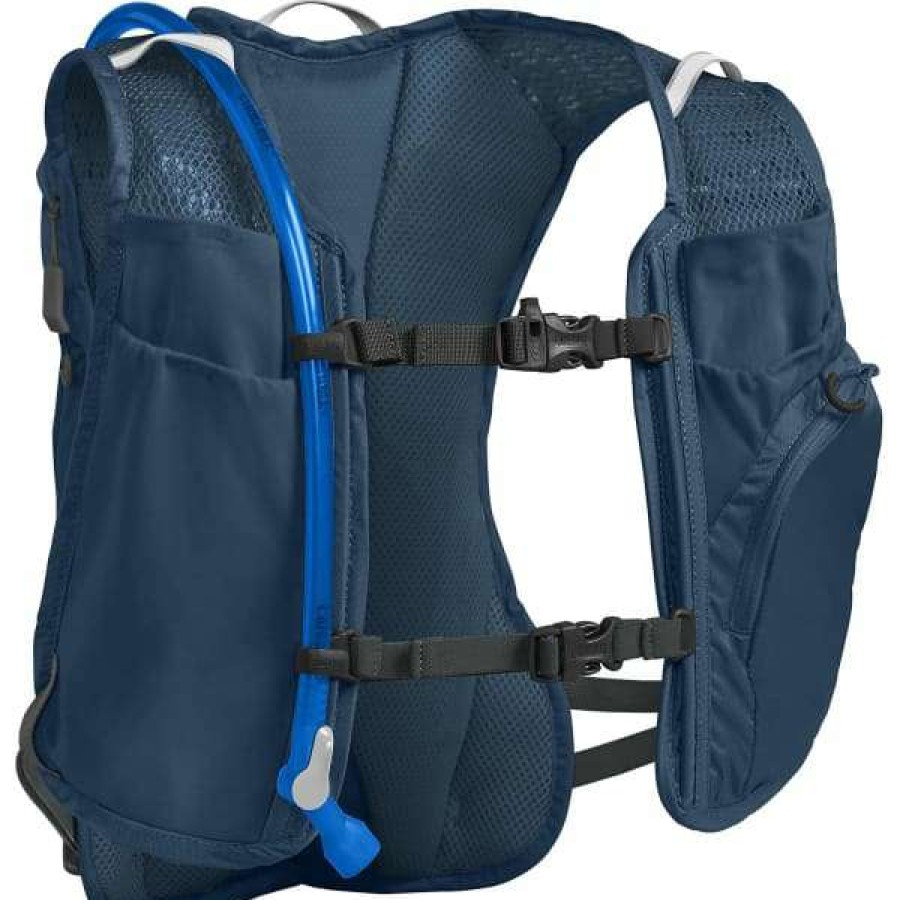 Sacs Hydratation * | Sacs Hydratation Camelbak Women'S Octane 9 70Oz Gibraltar Navy/Silver 22 Bleu