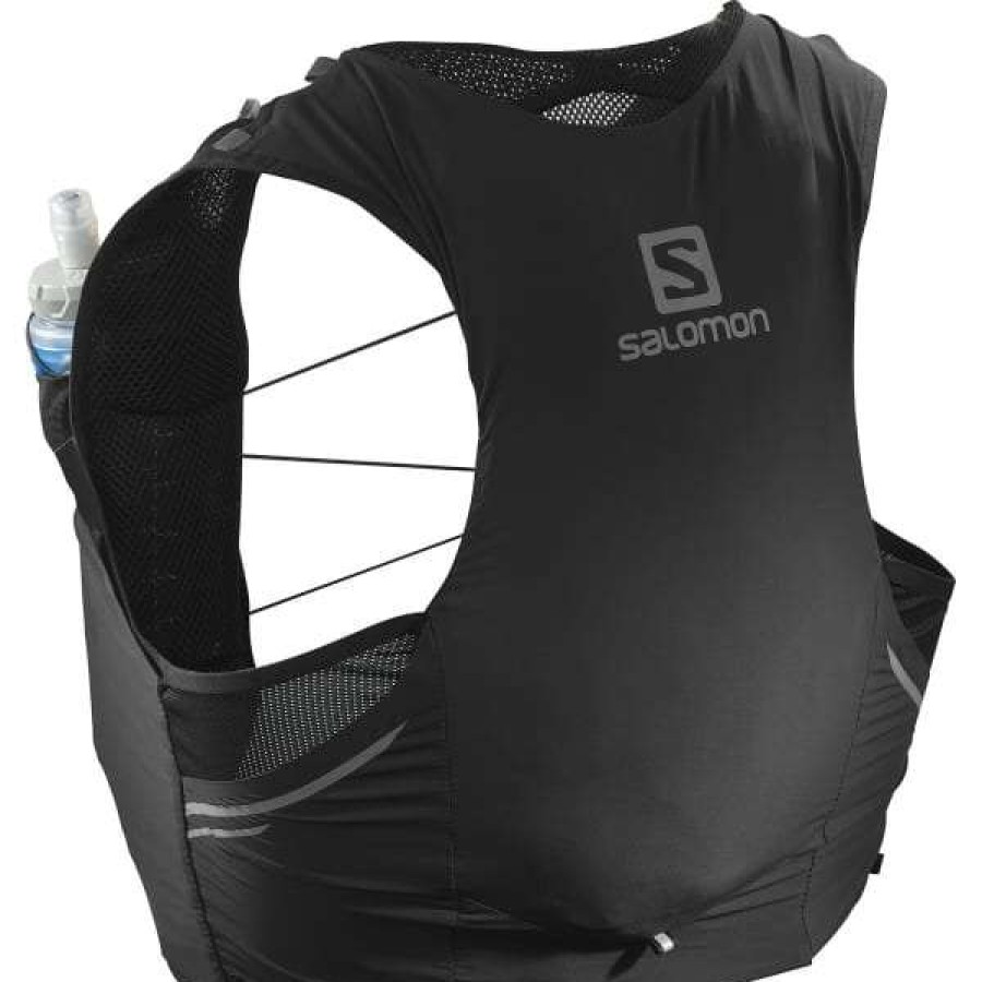 Sacs Hydratation * | Sacs Hydratation Salomon Sense Pro 5 Set Black 22 Noir