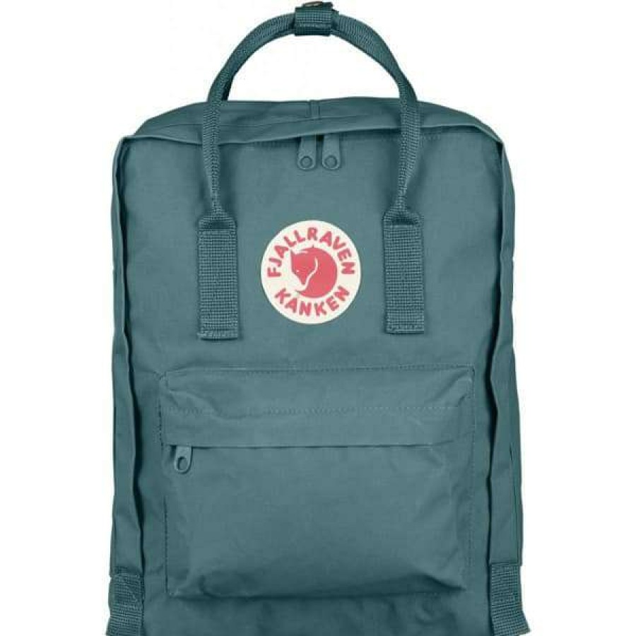 Sacs A Dos Urbain * | Fjallraven Sacs A Dos Urbain Fjallraven Kanken Frost Green 18 Vert