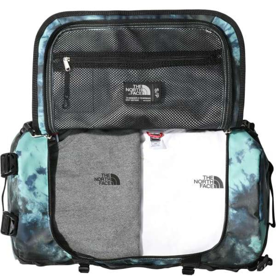 Duffels * | Duffels The North Face Base Camp Duffel S Wsbicdprn/Tnfb 23 Bleu / Noir