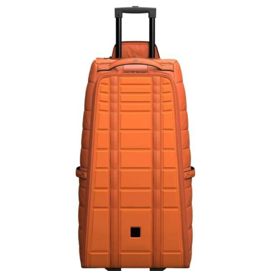 Sacs De Voyage A Roulettes * | Sacs De Voyage A Roulettes Douchebags The Strom 90L Rollerbag Midnight Sun 22 Orange