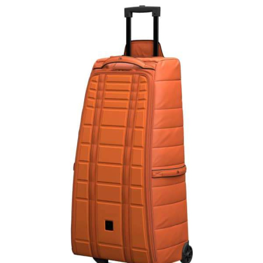 Sacs De Voyage A Roulettes * | Sacs De Voyage A Roulettes Douchebags The Strom 90L Rollerbag Midnight Sun 22 Orange