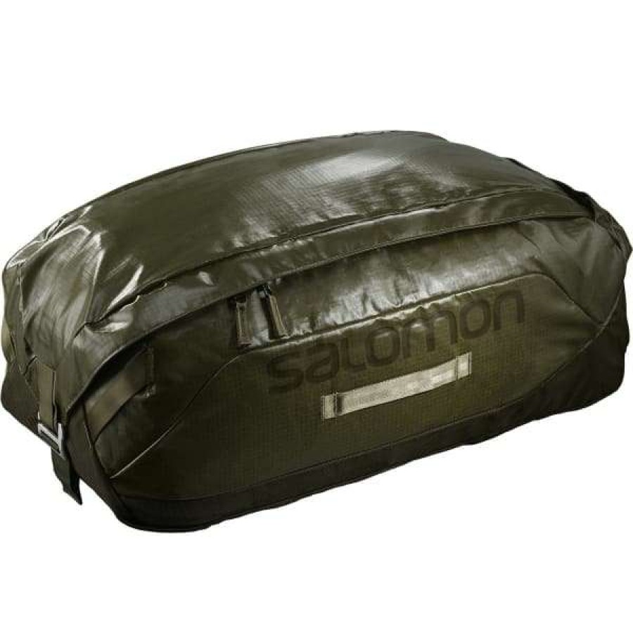 Duffels * | Duffels Salomon Bag Outlife Duffel 45 Olive Night/Martini Olive 22 Vert