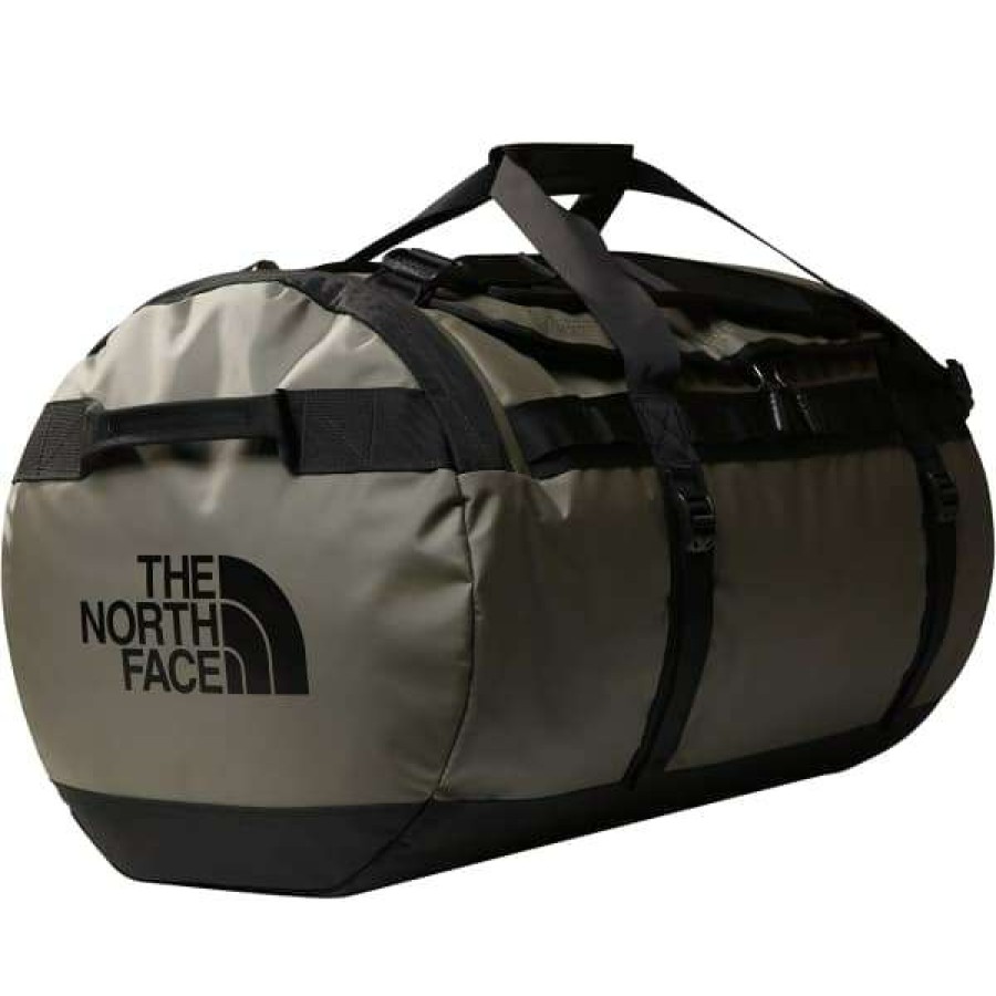 Duffels * | Duffels The North Face Base Camp Duffel L Nwtpegrn 23 Gris / Noir