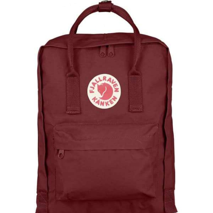 Sacs A Dos Urbain * | Fjallraven Sacs A Dos Urbain Fjallraven Kanken Ox Red 21 Rouge