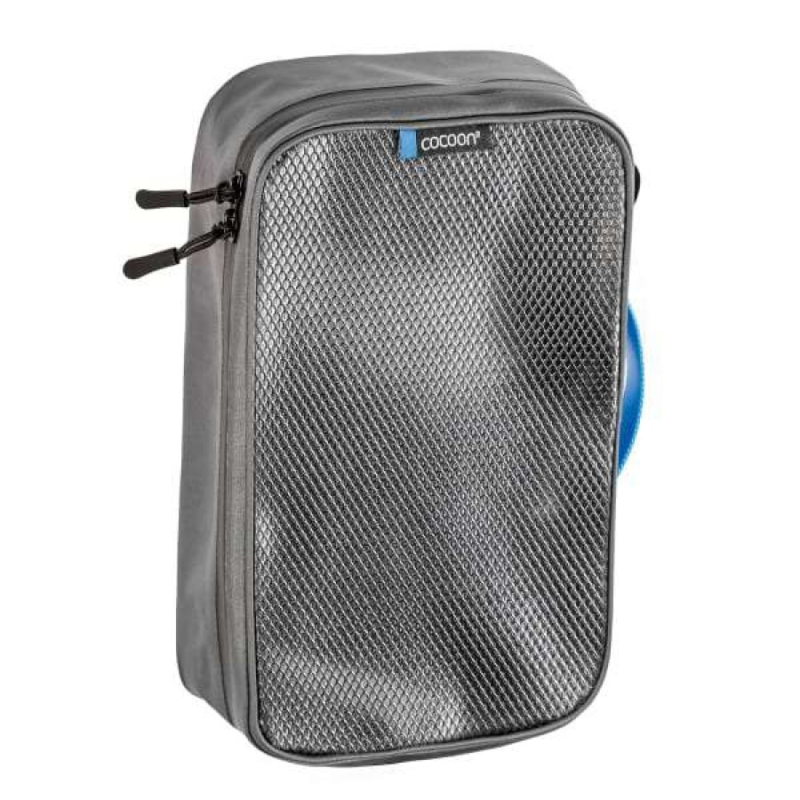 Sacs De Voyage A Roulettes * | Sacs De Voyage A Roulettes Cocoon Packing Cube With Laminated Net Top M Grey/Black 22 Gris