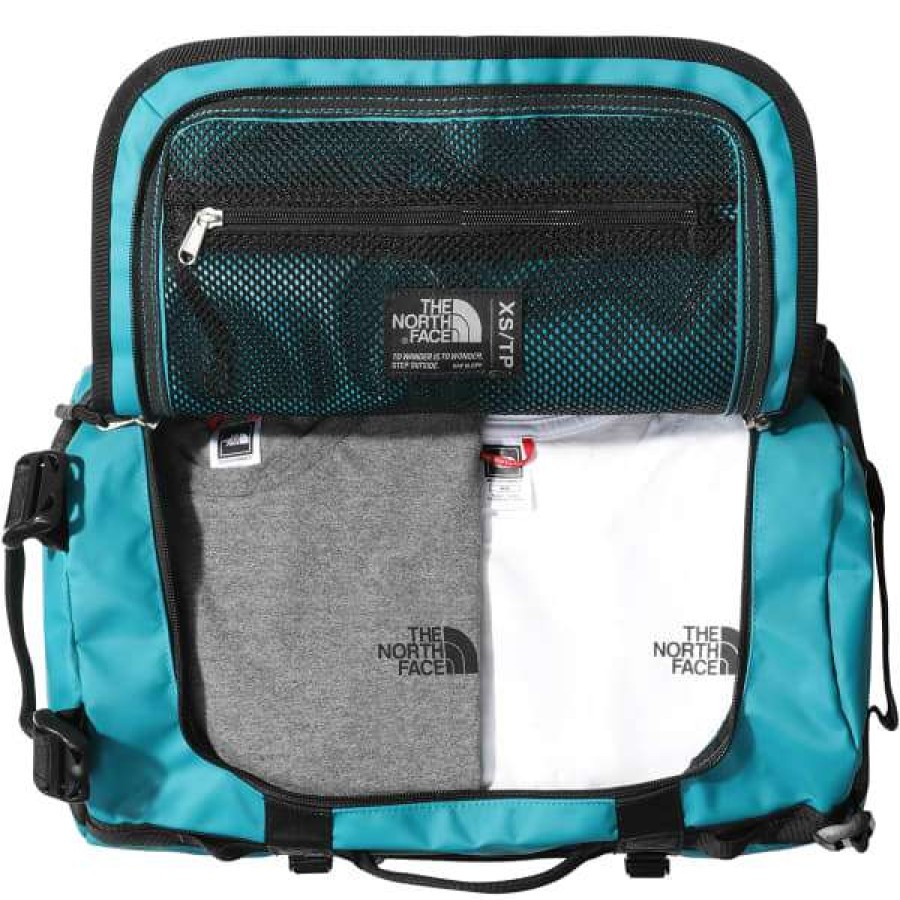 Duffels * | Duffels The North Face Base Camp Duffel Xs Harborbl/Tnf Blck 23 Bleu / Noir