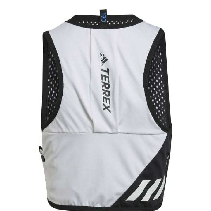 Sacs Hydratation * | Sacs Hydratation Adidas Terrex Trail Vest White/Black 22 Noir / Blanc