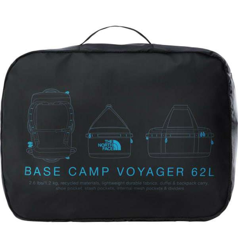 Duffels * | Duffels The North Face Base Camp Voyager Duffel 62L Aviator Navy/Meridianblue 23 Bleu