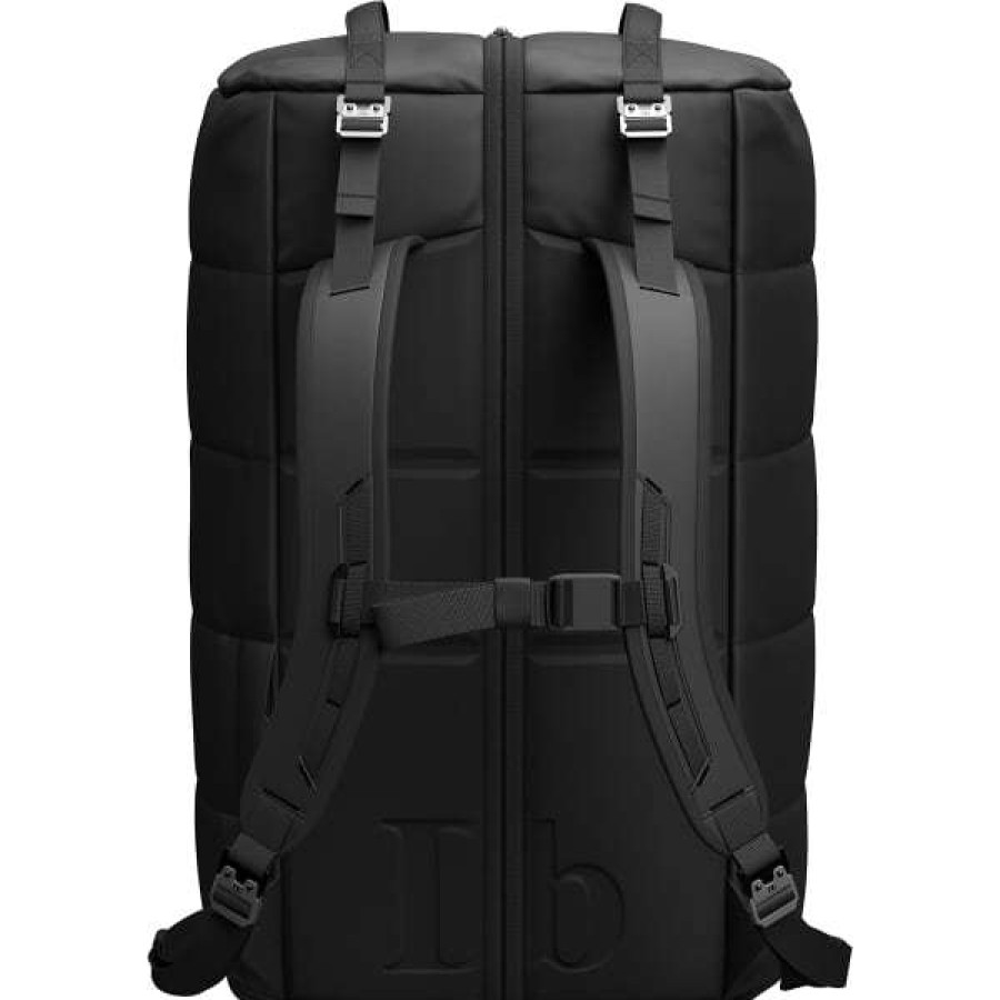 Duffels * | Duffels Douchebags The Hytta 70L Split Duffel Black Out 22 Noir