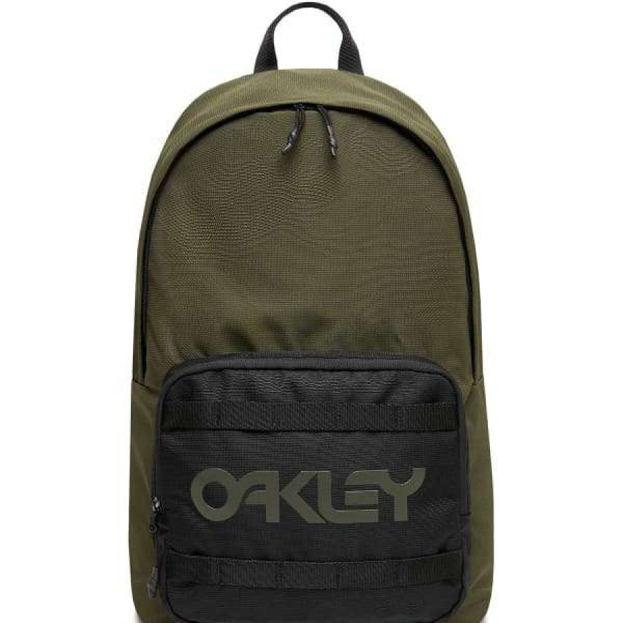 Sacs A Dos Urbain * | Sacs A Dos Urbain Oakley Bts All Times Backpack New Dark Brush 21 Vert / Noir