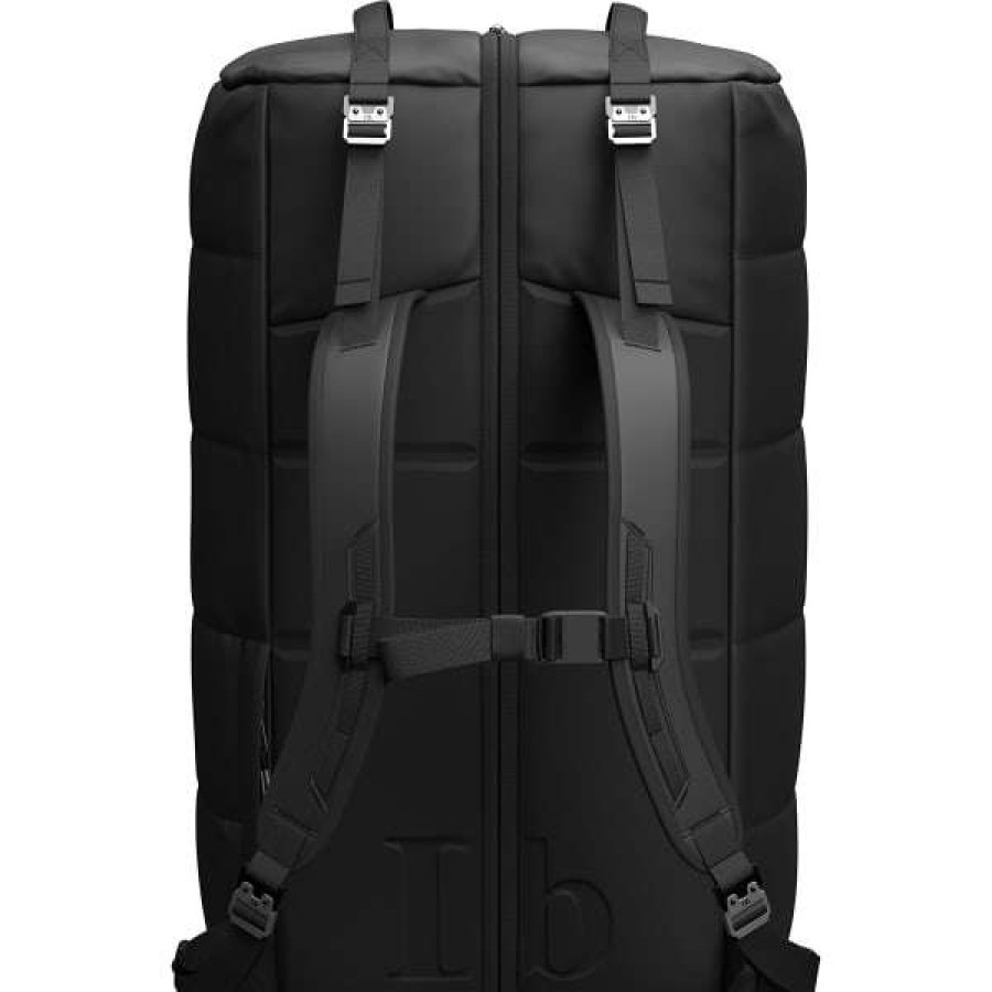 Duffels * | Duffels Douchebags The Hytta 90L Split Duffel Black Out 22 Noir