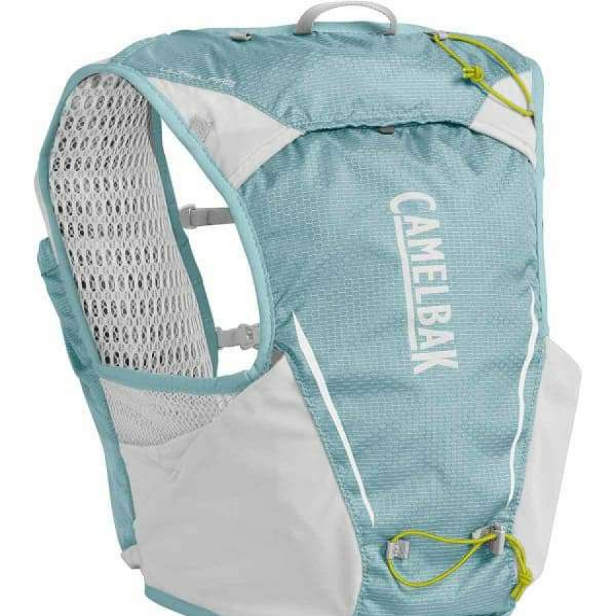 Sacs Hydratation * | Sacs Hydratation Camelbak Women'S Ultra Pro Vest Aqua Sea/ Silver 22 Bleu / Gris