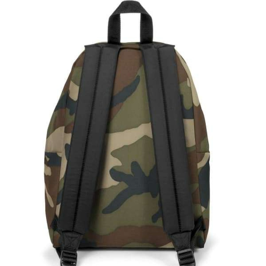 Sacs A Dos Urbain * | Sacs A Dos Urbain Eastpak Padded Pak'R Camo 22 Marron / Beige / Vert