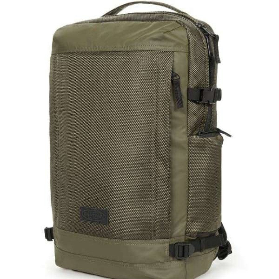 Sacs A Dos Urbain * | Sacs A Dos Urbain Eastpak Tecum M Khaki 22 Vert