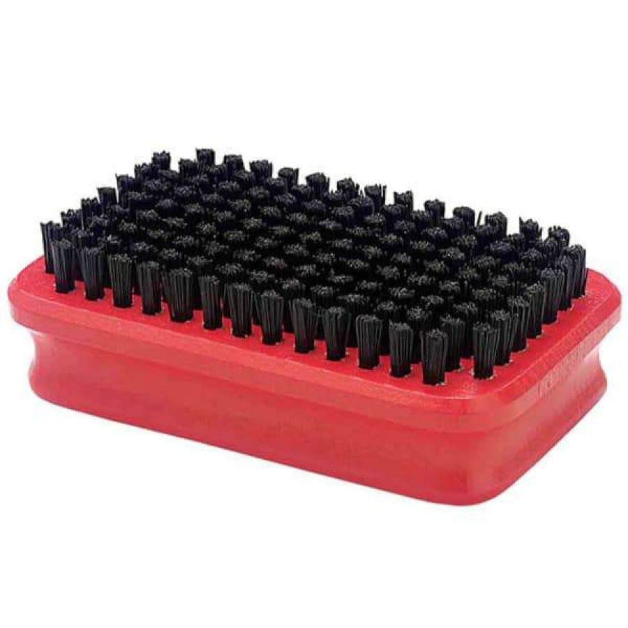 Brosses A Farter * | Brosses A Farter Swix Brosse Rectangulaire Dure Nylon Noir 23 Rouge