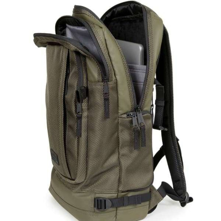 Sacs A Dos Urbain * | Sacs A Dos Urbain Eastpak Tecum L Khaki 22 Vert