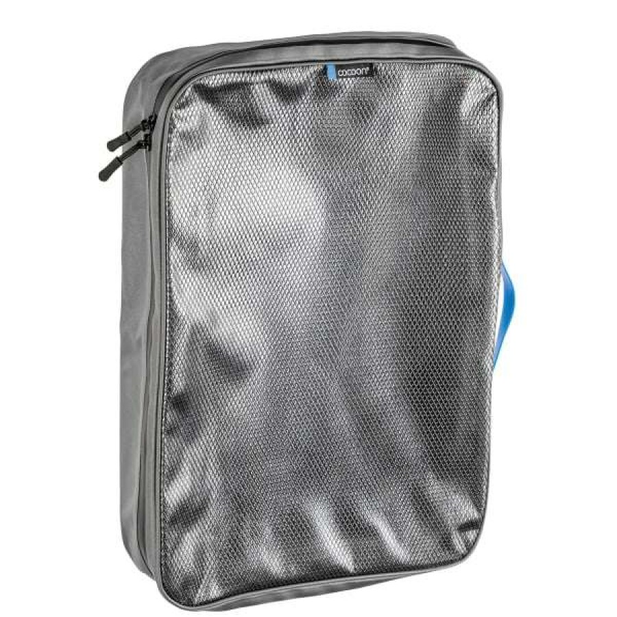 Sacs De Voyage A Roulettes * | Sacs De Voyage A Roulettes Cocoon Packing Cube With Laminated Net Top Xl Grey/Black 22 Gris