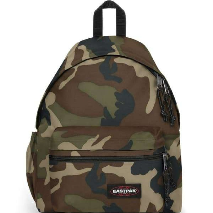 Sacs A Dos Urbain * | Sacs A Dos Urbain Eastpak Padded Zippl'R Camo 22 Marron / Vert / Noir