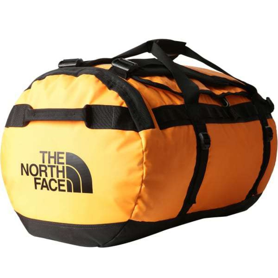 Duffels * | Duffels The North Face Base Camp Duffel L Coneorng 23 Jaune / Noir