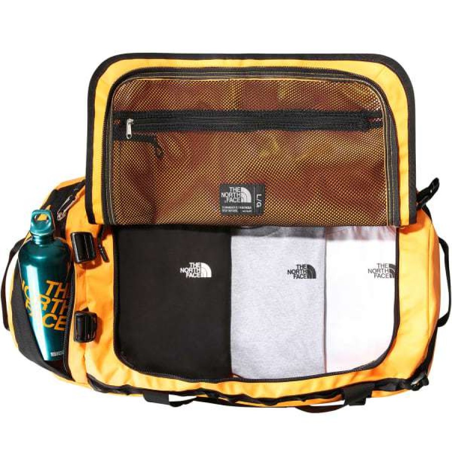 Duffels * | Duffels The North Face Base Camp Duffel L Coneorng 23 Jaune / Noir