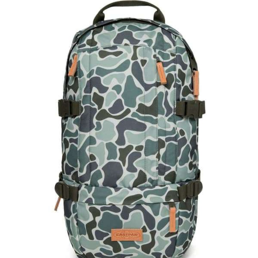 Sacs A Dos Urbain * | Sacs A Dos Urbain Eastpak Floid Camouflage Green 21 Vert