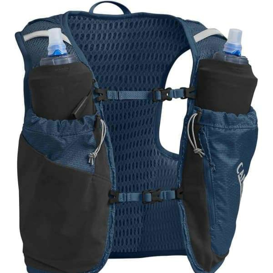 Sacs Hydratation * | Sacs Hydratation Camelbak Women'S Ultra Pro Vest Gibraltar Navy/Silver 22 Bleu / Noir