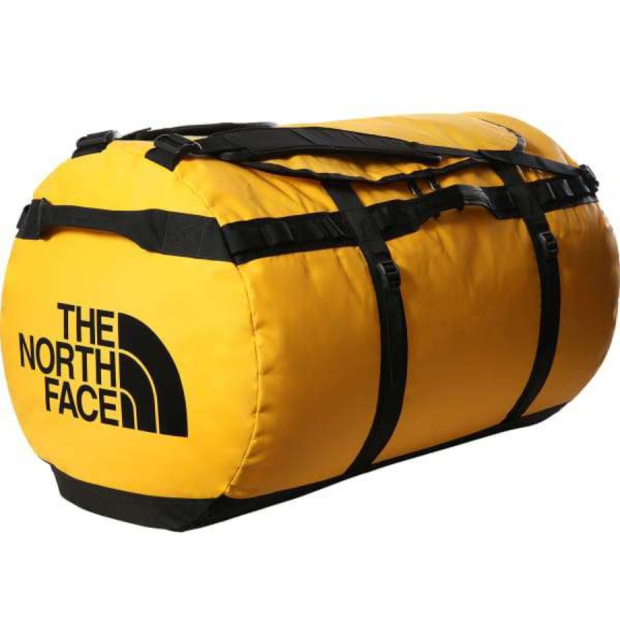 Duffels * | Duffels The North Face Base Camp Duffel Xxl Summit Gold/Tnf Black 23 Jaune