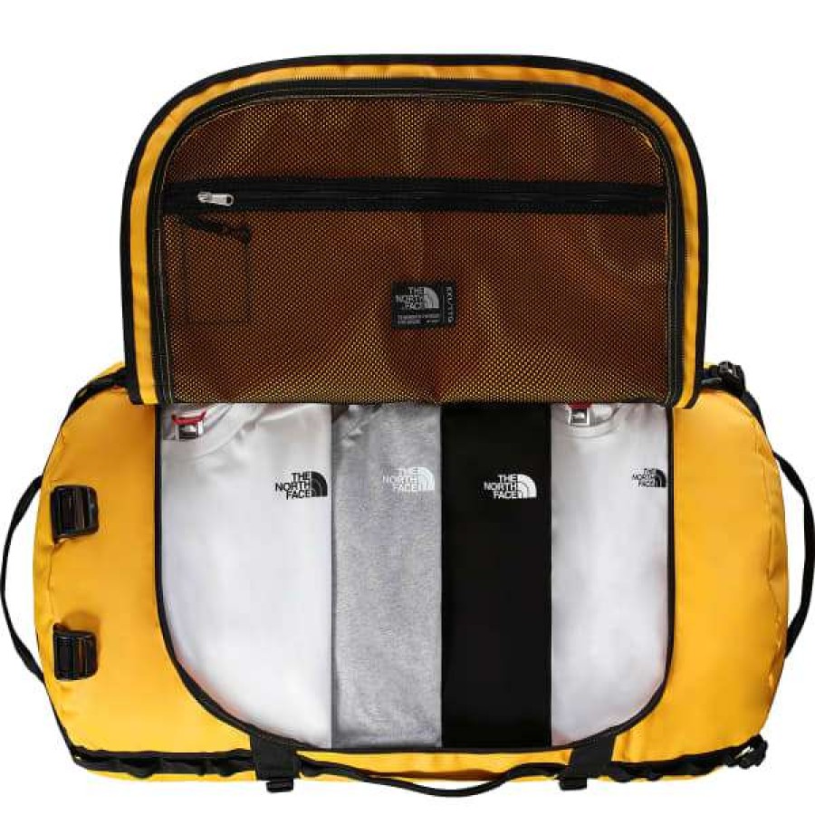 Duffels * | Duffels The North Face Base Camp Duffel Xxl Summit Gold/Tnf Black 23 Jaune