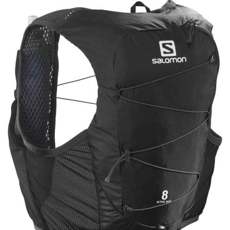 Sacs Hydratation * | Sacs Hydratation Salomon Active Skin 8 Set Black/Ebony 22 Noir