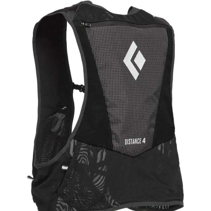 Sacs Hydratation * | Sacs Hydratation Black Diamond Distance 4 Hydration Vest Black 22 Noir