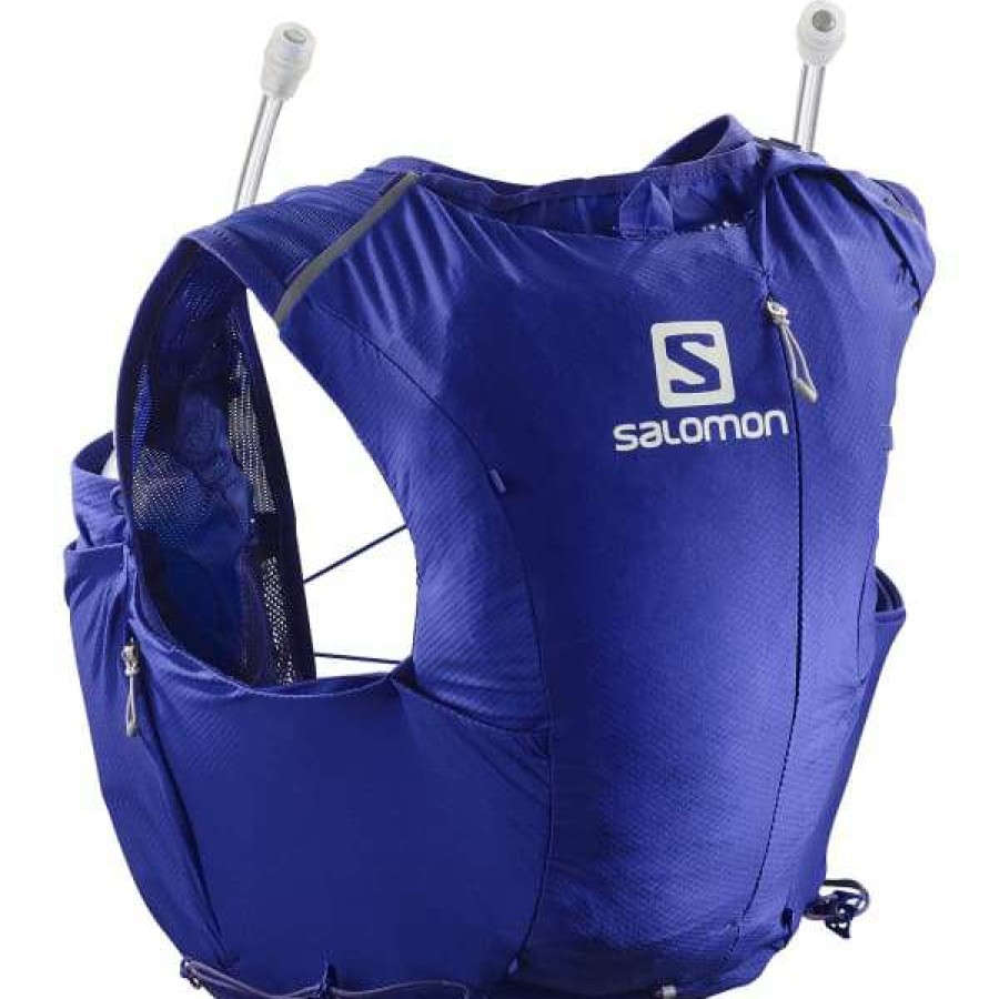 Sacs Hydratation * | Sacs Hydratation Salomon Adv Skin 8 Set W Clematis Blue/Alloy 21 Bleu