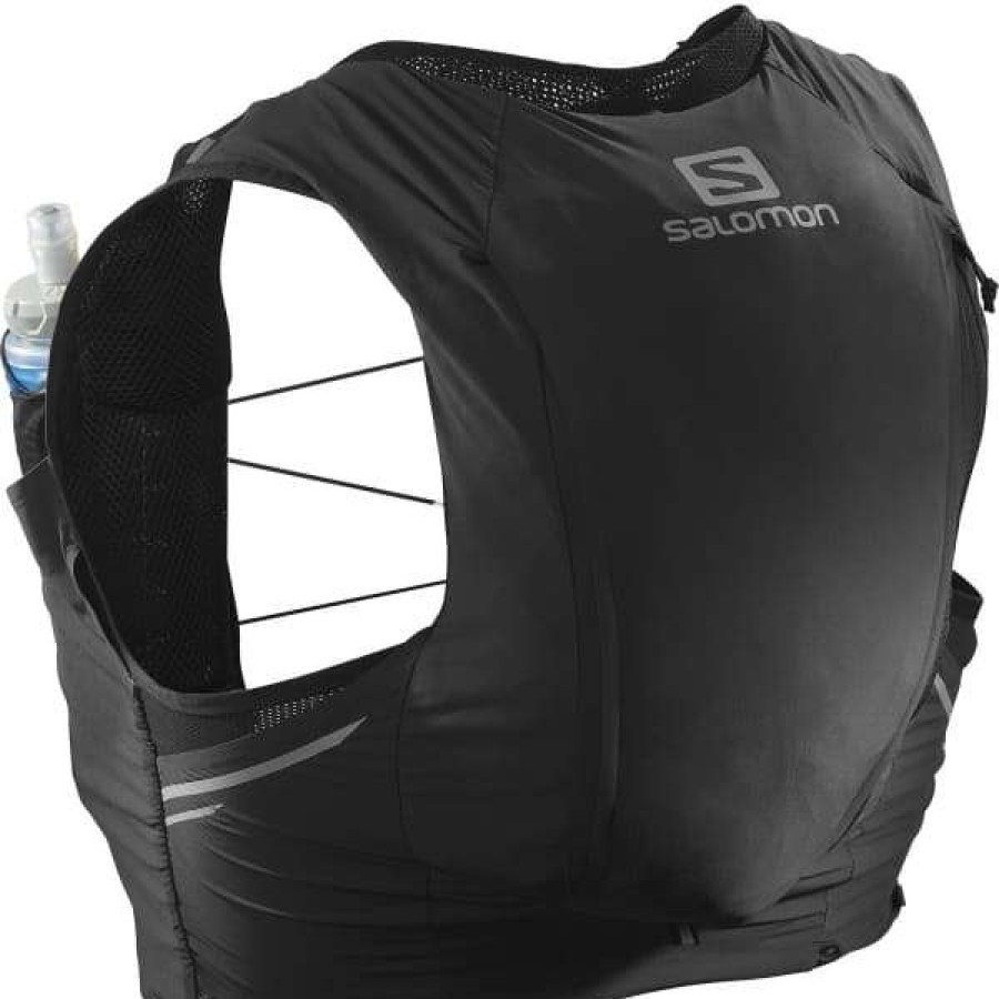 Sacs Hydratation * | Sacs Hydratation Salomon Sense Pro 10 Set Black 22 Noir