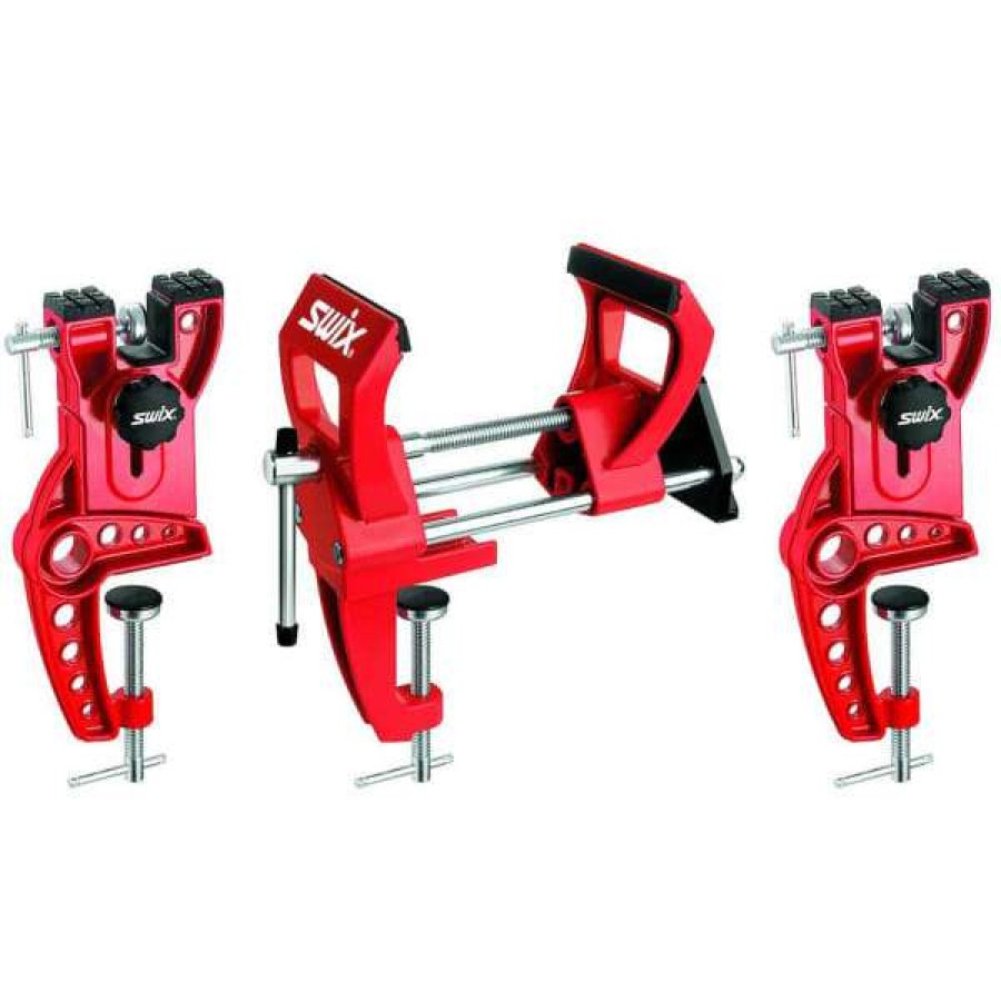 Tables De Fartage * | Tables De Fartage Swix Power Pro Vise 155Mm 22 Rouge