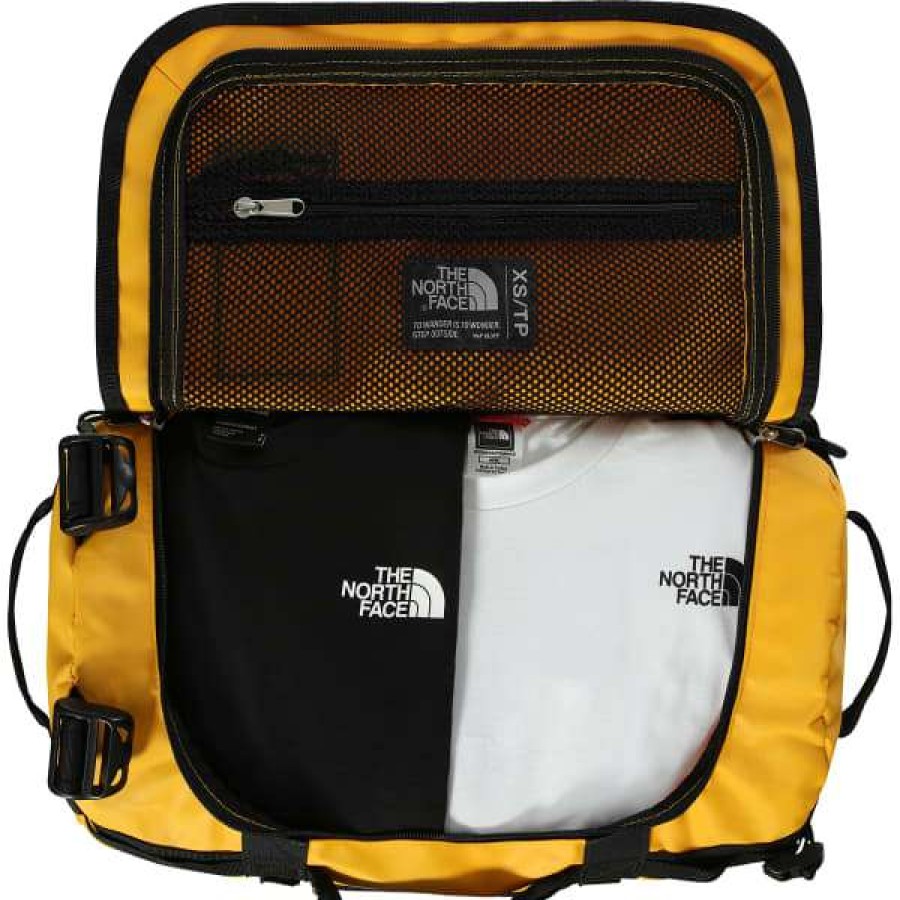 Duffels * | Duffels The North Face Base Camp Duffel Xs Summit Gold/Tnf Black 23 Jaune